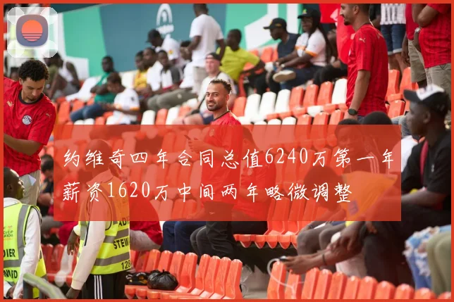 约维奇四年合同总值6240万第一年薪资1620万中间两年略微调整